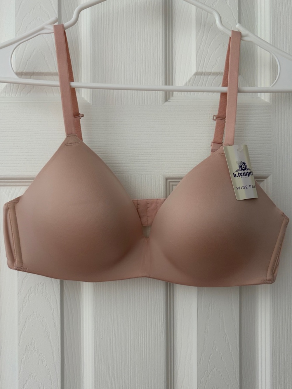 b.tempt'd Everyday Wire Free T-Shirt Bra in Blush